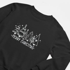 embroidered christmas tree sweatshirt christmas shirts for women christmas shirt shirts for christmas tree t shirt cute holiday sweater 2.jpeg