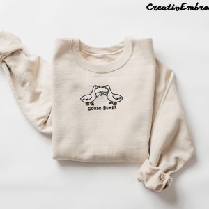 Embroidered Goose Bumps Sweatshirts, Goose Bumps…