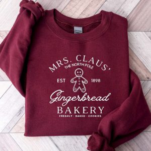 embroidered mrs claus gingerbread christmas sweatshirt christmas sweatshirt funny christmas xmas gift womens sweater retro christmas 2.jpeg