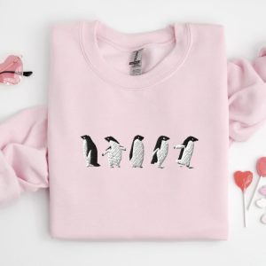 embroidered penguin sweatshirt embroidered penguin sweatshirt gift for family.jpeg