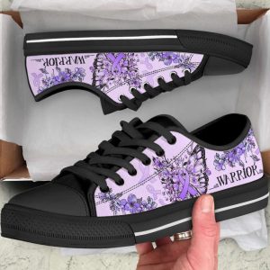 Epilepsy Cancer Shoes Butterfly Flower Low…