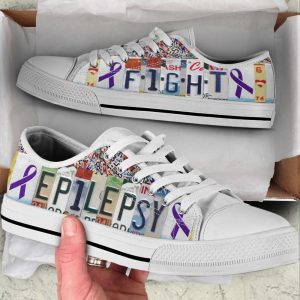 epilepsy shoes fight license plates low top shoes canvas shoes best gift for men and women 1.jpeg