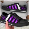 Epilepsy Shoes Plaid Low Top Shoes Canvas Shoes – Cancer Awareness