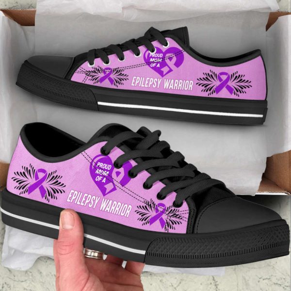 Epilepsy Shoes Warrior Low Top Shoes Canvas Shoes: Bold and Stylish