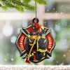 Firefighter Courage Honor Ornament Best Christmas Tree Ornament Gifts For Fireman