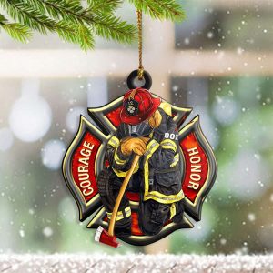 Firefighter Courage Honor Ornament Best Christmas…
