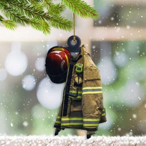 Firefighter Uniform Ornament Christmas Ornament Hangers…