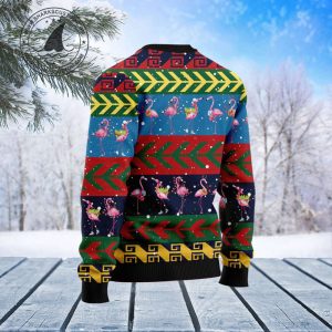 flamingo christmas pattern t1310 ugly sweater best gift for christmas 1.jpeg
