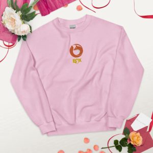 fox embroidered sweatshirt 2d crewneck sweatshirt for men and women sws3155 5.jpeg