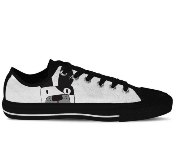 French Bulldog Men s Low Top Shoes – Stylish & Comfortable Footwear