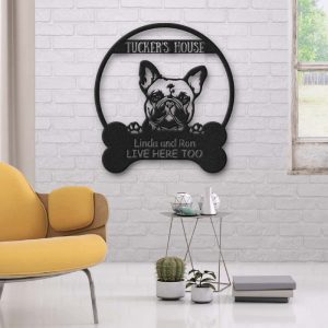 French Bulldog’s House Dog Lovers Personalized…
