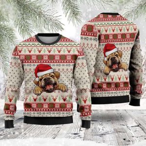 funny dog christmas sweaters for women bulldog ugly christmas sweater men crewneck sweatshirt men 1.jpeg