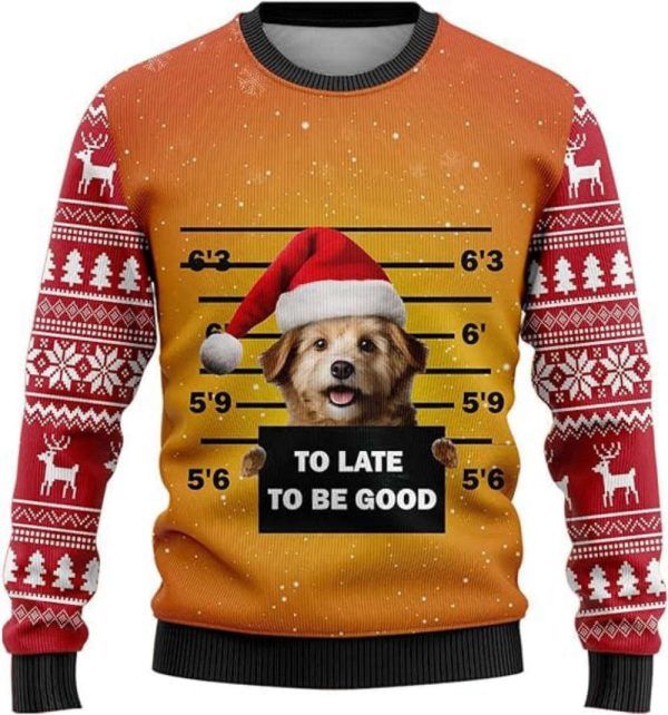 Bulldog Christmas Sweaters, Dog Ugly Christmas Sweater For Men And Women