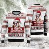 Dog Christmas Sweaters, Bulldog Ugly Christmas Sweater, Gift For Dog L:over