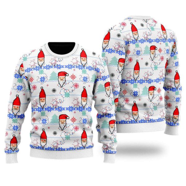 Funny Santa Is Coming Ugly Christmas Sweater, Gift For Christmas