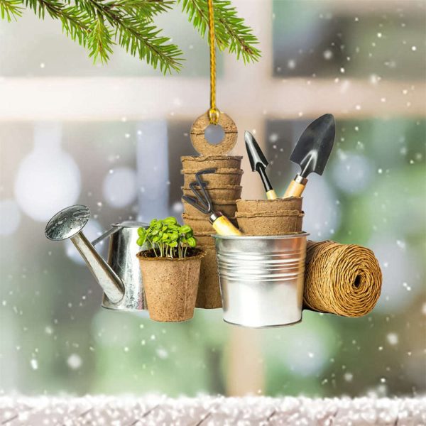 Gardener Ornament Christmas Tree Hanging Ornaments Best Gifts For Gardener