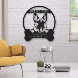 German Shepherd’s House Dog Lovers Personalized…