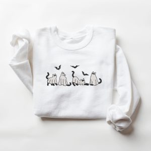 ghost cats embroidered sweatshirt 2d crewneck sweatshirt gift for family 2 447 1.jpeg