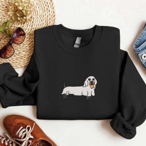 ghost dog embroidered sweatshirt 2d crewneck sweatshirt for men and women 3101 3.jpeg