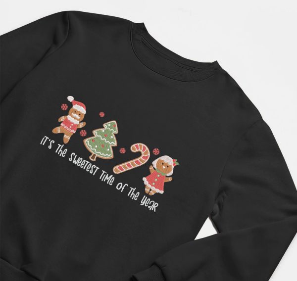 Gingerbread Cookies Sweatshirt, Gingerbread Lover Gift, Christmas Sweater