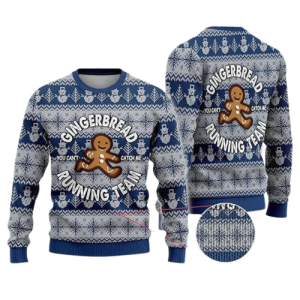 gingerbread man ugly christmas sweaters for women gingerman crew neck sweatshirt.png