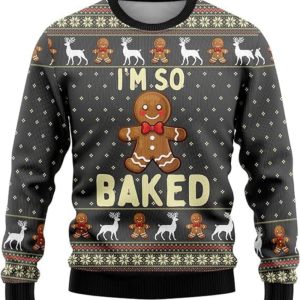 gingerbread man ugly christmas sweaters for women gingerman mens ugly sweater holiday crew neck sweatshirt 4.jpeg