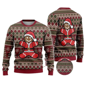 gingerbread man ugly christmas sweaters gingerman mens crew neck sweatshirt for christmas.png