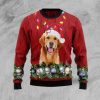 Golden Retriever Christmas Beauty Ugly Christmas Sweater, Gift For Christmas