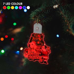 golden retriever led christmas ornament 2023 light up ornaments dog lover decoration gifts 2.jpeg