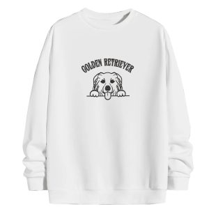 golden rterieye sweatshirts embroidered sweatshirts sweatshirts for dog lovers dog mom gifts dog dad gift 2.jpeg