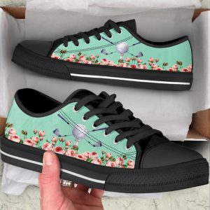 golf flower low top shoes canvas print lowtop trendy fashion casual shoes gift for adults 1.jpeg
