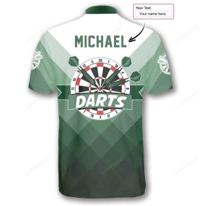 gradient green darts jerseys for men dart sports bowling jersey shirt custom 2.jpeg