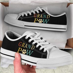 grand paw color low top shoes canvas sneakers casual shoes for men and women dog mom gift 1.jpeg