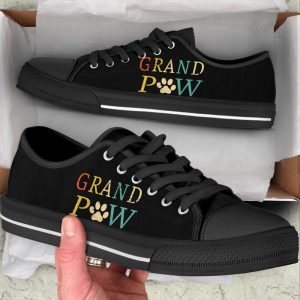 grand paw color low top shoes canvas sneakers casual shoes for men and women dog mom gift.jpeg