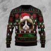 Grumpy Cat Meh Ugly Christmas Sweater,…