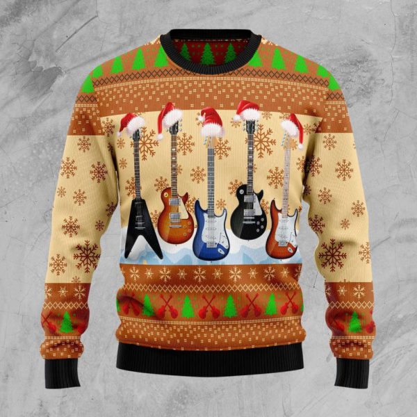 Guitar Xmas D0710 Ugly Christmas Sweater – Best Gift For Christmas