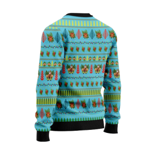 hawaiian christmas santa claus ugly christmas sweater for men women 1 2.png