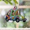 Hippie Christmas Ornament Hippie Van Christmas Ornament Decoration Gift Ideas