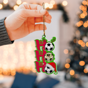 Ho Ho Ho Soccer Christmas Ornament…