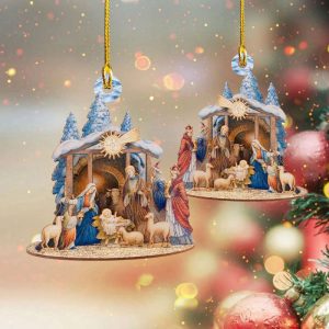 Holy Family Ornament Christian Christmas Ornaments…