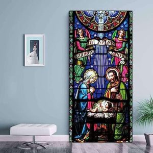 holy nativity christmas door cover manger scene religious christmas door banner backdrop large religious christmas decoration 3.jpeg