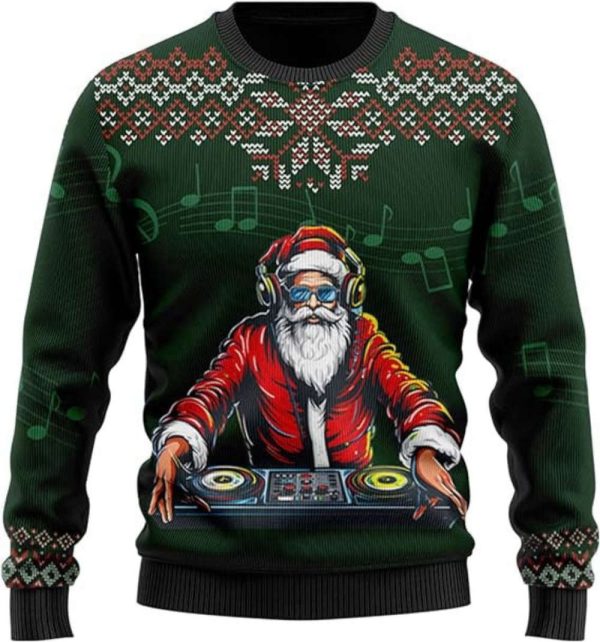 Holy Ugly Christmas Sweater, Santa Mens Funny Ugly Sweater Gift For Christmas