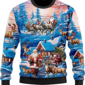 Holy Ugly Christmas Sweater, Santa Ugly…
