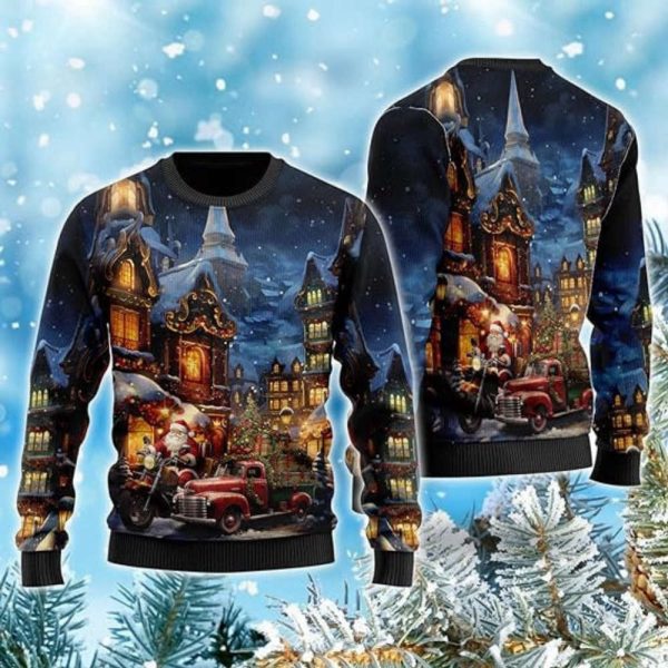 Holy Ugly Christmas Sweater For Women, Santa Mens Crew Neck Sweatshirt For Christmas