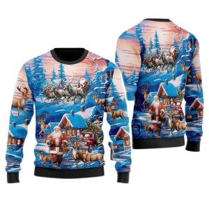 holy ugly christmas sweater santa ugly sweater neck sweatshirt for women.png