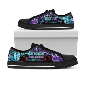 hope for a cure suicide prevention low top shoes yph8.jpeg