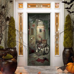 Horror Movie Halloween Door Cover Decorations…