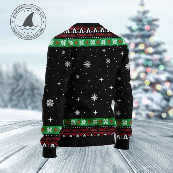 HT061124 Christmas is Better with Pug Ugly Christmas Sweater by Noel Malalan