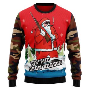 hunting santa christmas t2810 ugly christmas sweater best gift for christmas noel malalan christmas signature.jpeg