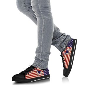 husky dog usa flag low top shoes canvas sneakers casual shoes for men and women dog mom gift 3.jpeg